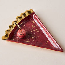 Load image into Gallery viewer, Nordic Ceramic Watermelon Apple Small Jewelry Dish Earrings Necklace Ring Storage Plates Fruit Dessert Display Bowl Decoration